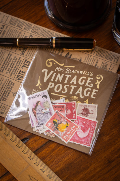 Used Vintage Postage (20 Stamps)