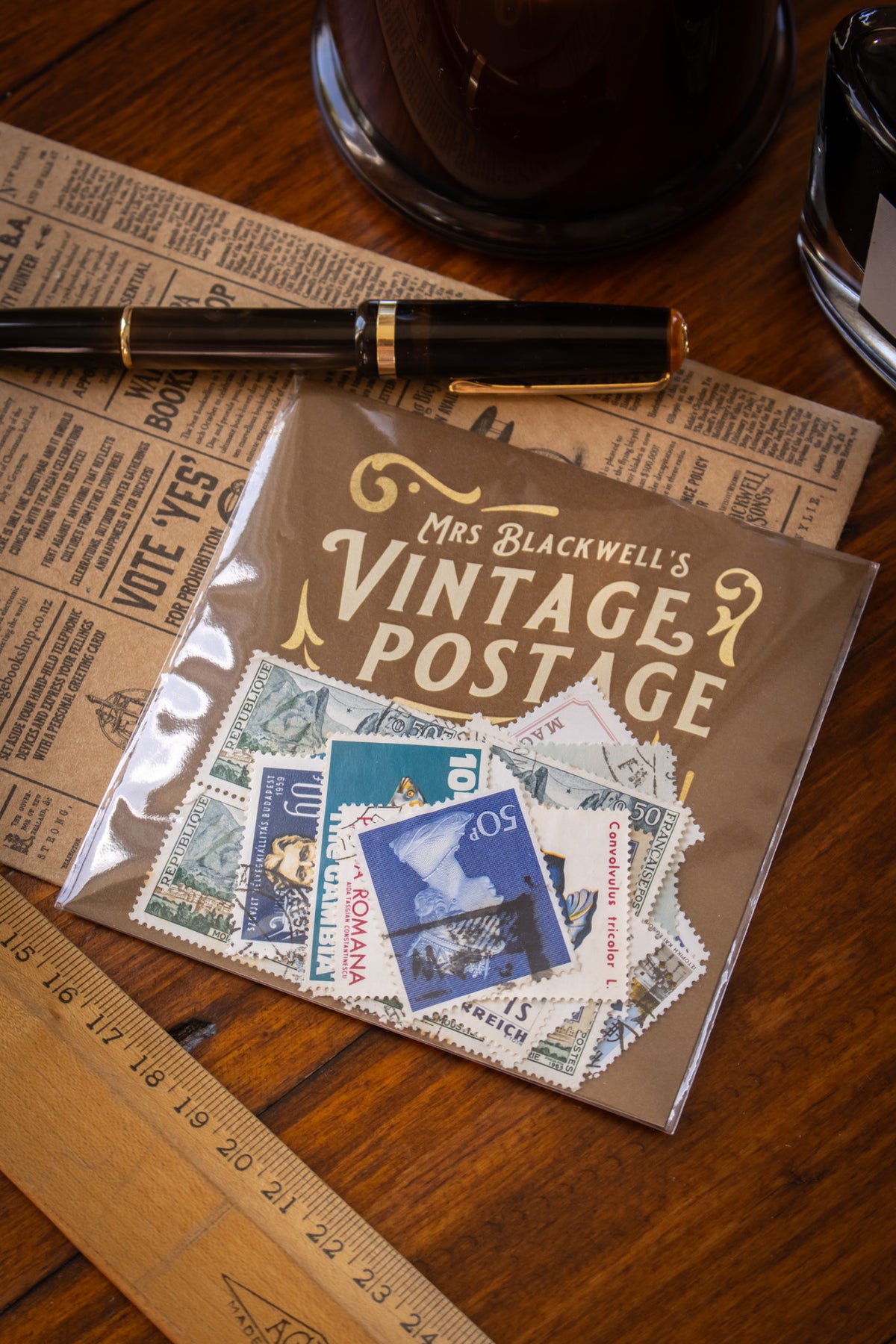 Used Vintage Postage (20 Stamps)