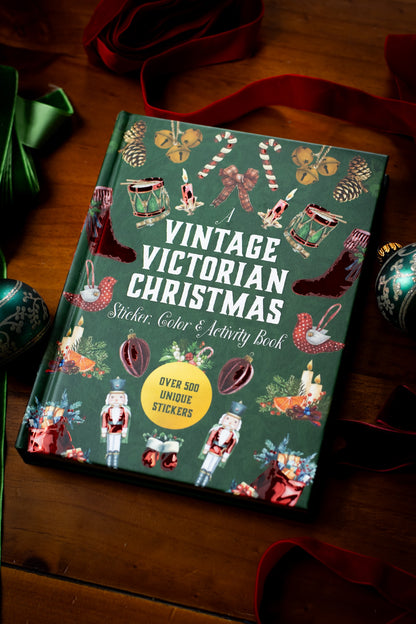 Vintage Victorian Christmas Sticker