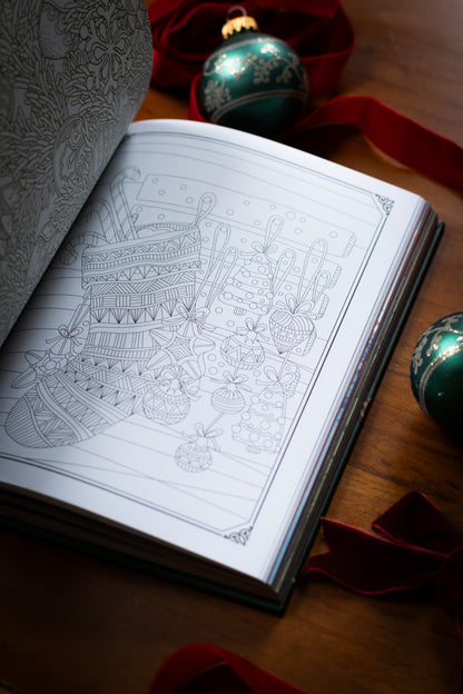 Vintage Victorian Christmas Sticker