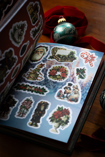 Vintage Victorian Christmas Sticker