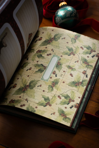 Vintage Victorian Christmas Sticker