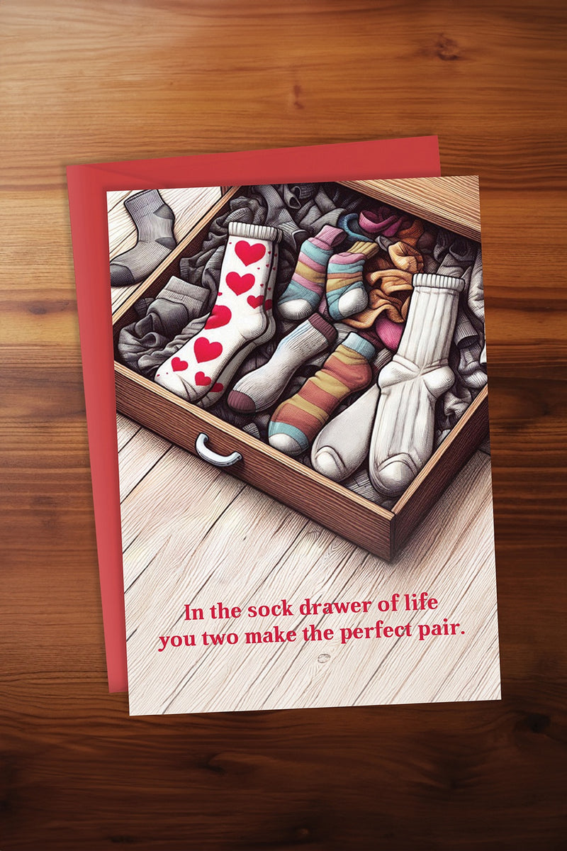 Sock Drawer of Life Card