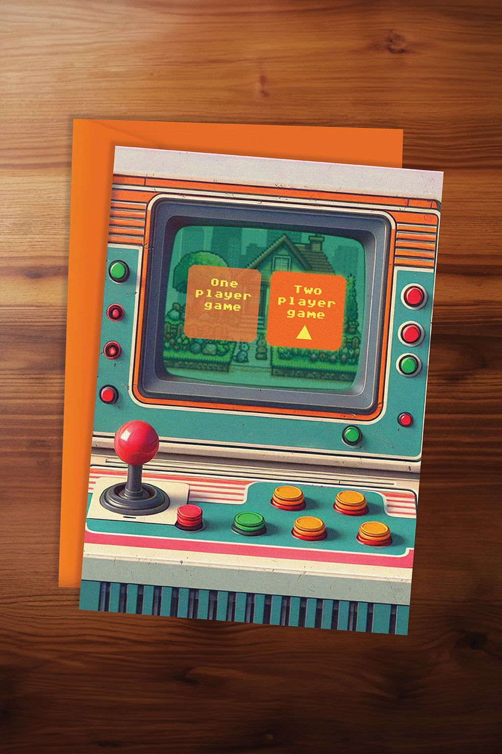 Two Player Game Card