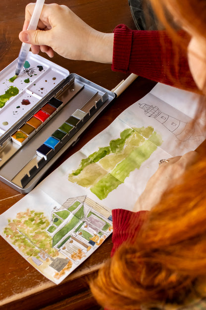 Colours of Wairarapa Watercolour Palette (12)