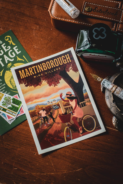 Martinborough Wine Village Postcard