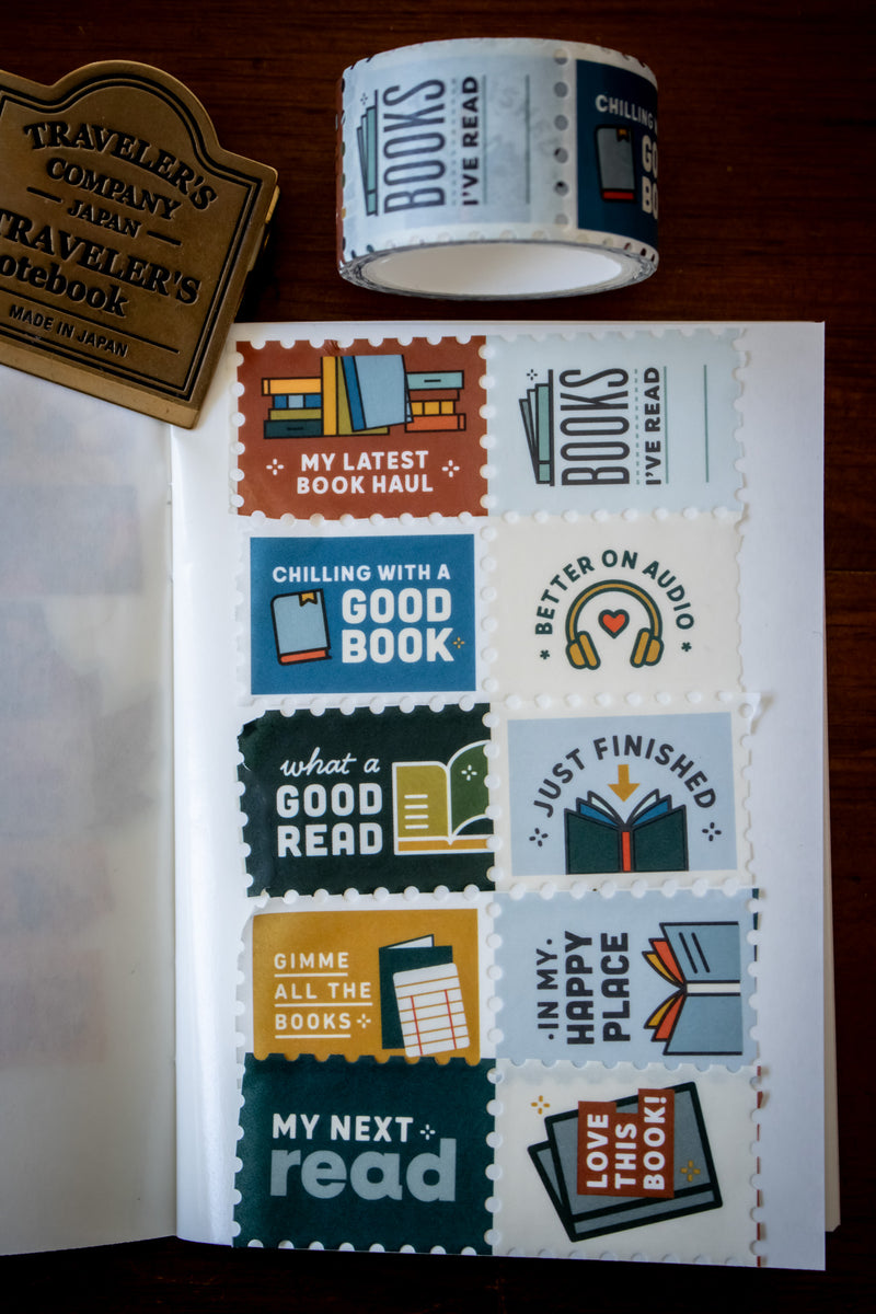 Good Reads - Stamp Washi Tape