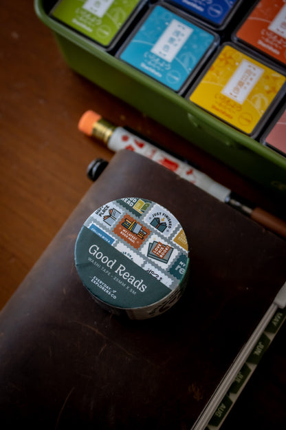 Good Reads - Stamp Washi Tape