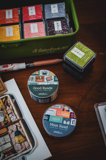 Good Reads - Stamp Washi Tape