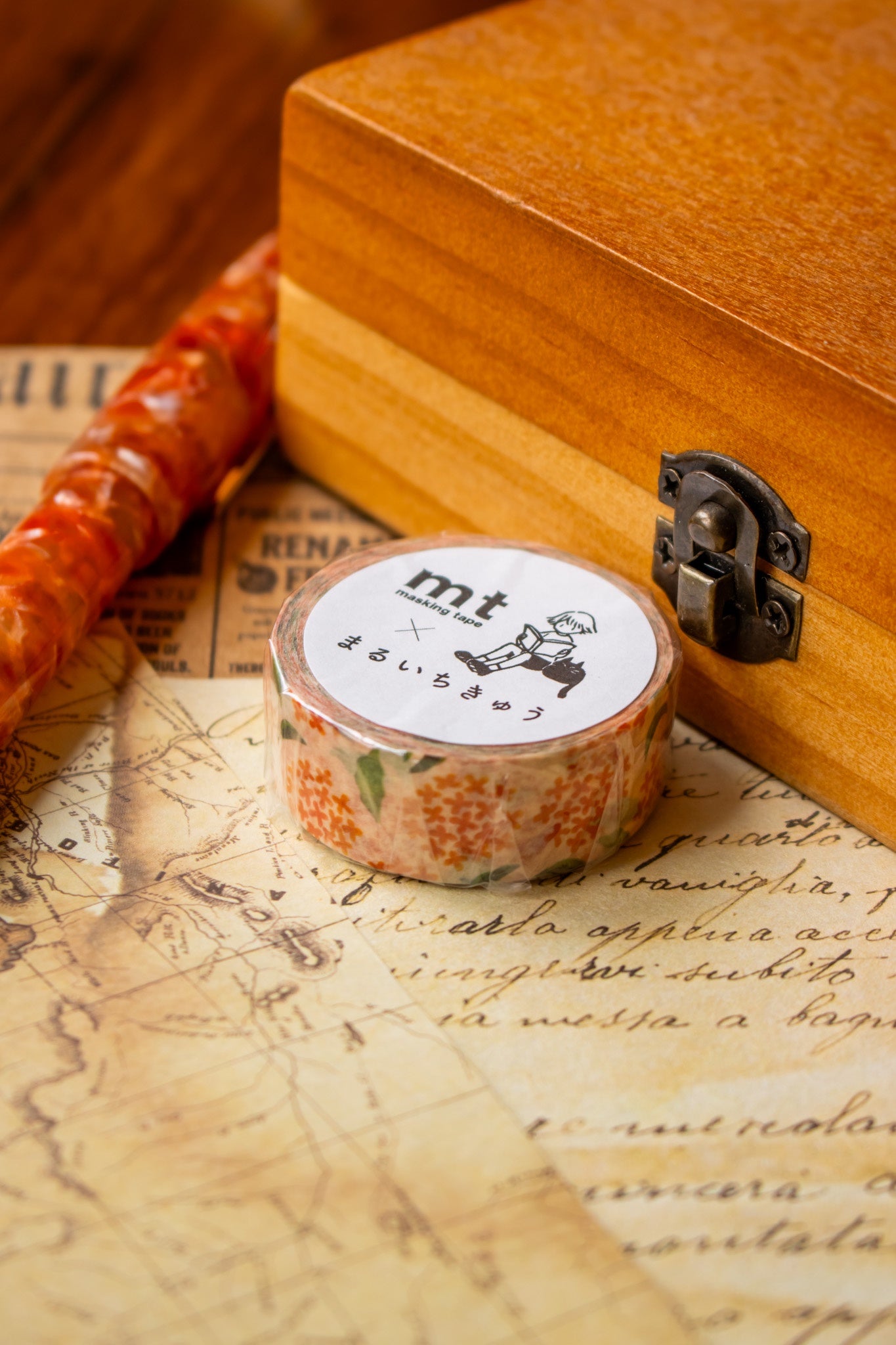 Washi Tape - Maruichikyu Osmanthus