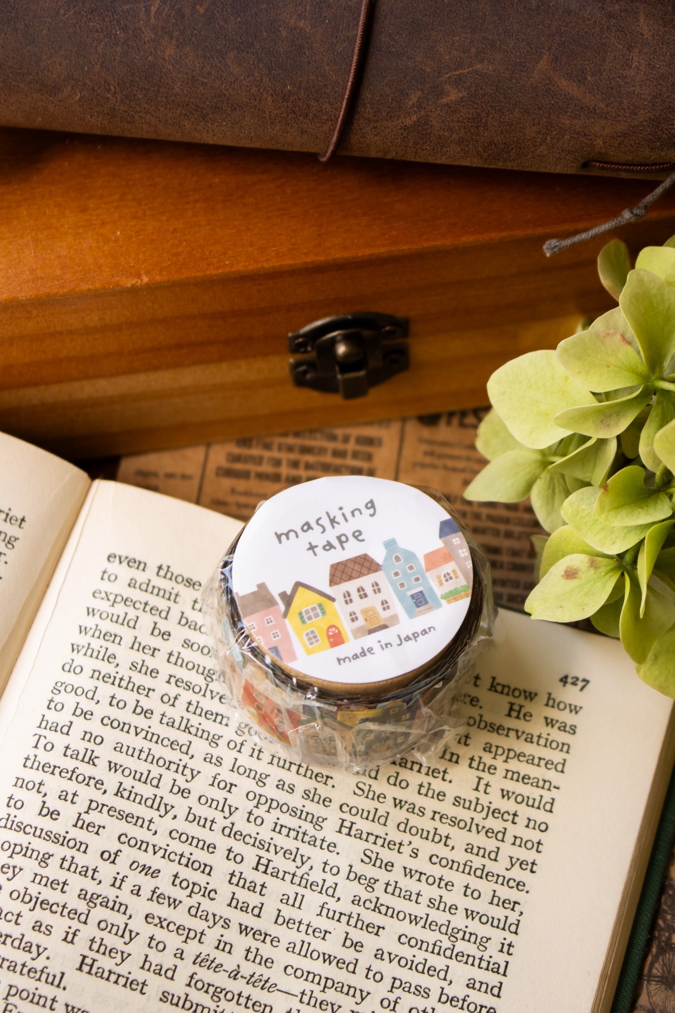 Washi Tape - Die Cut Houses
