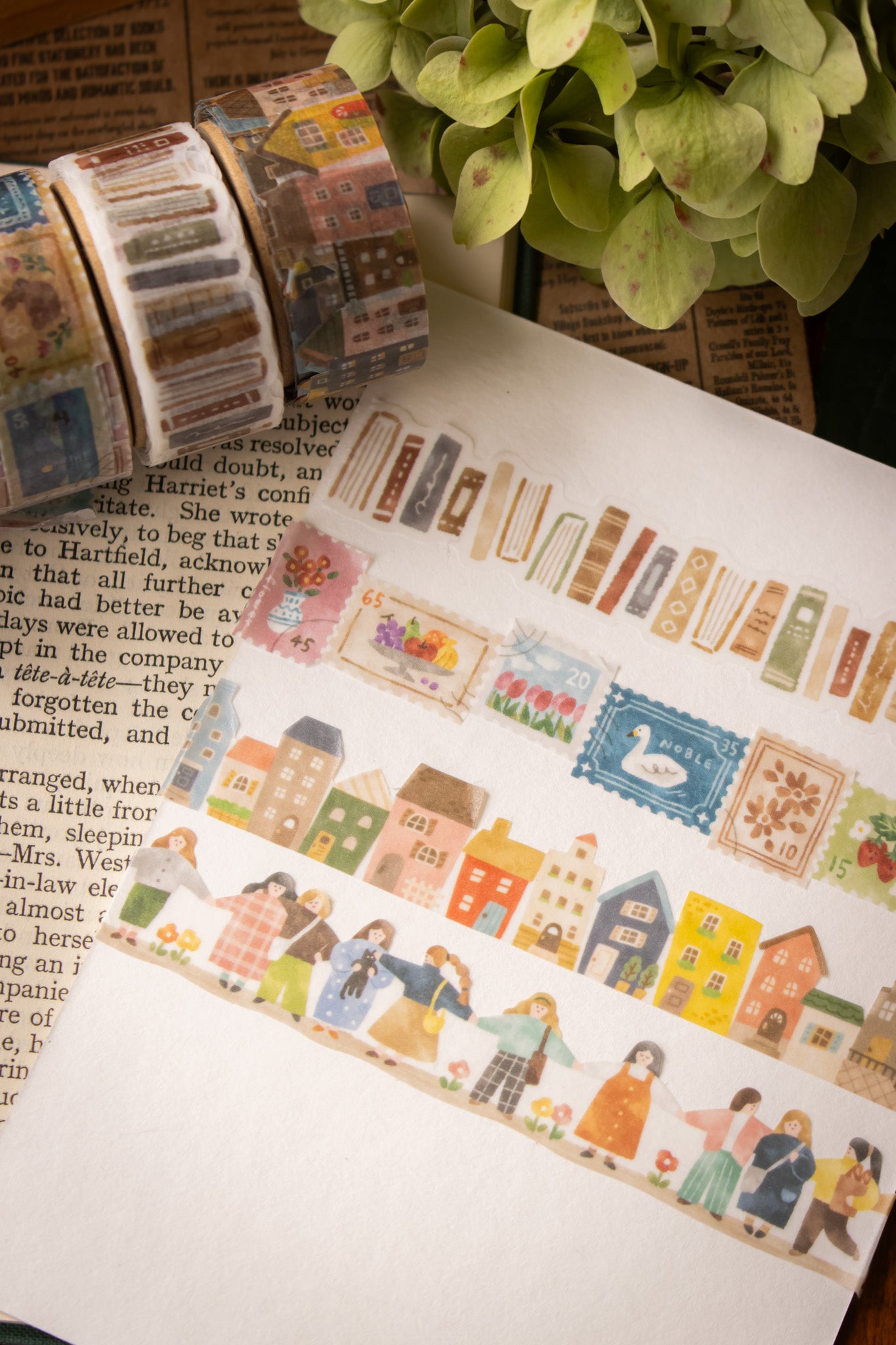 Washi Tape - Die Cut Books
