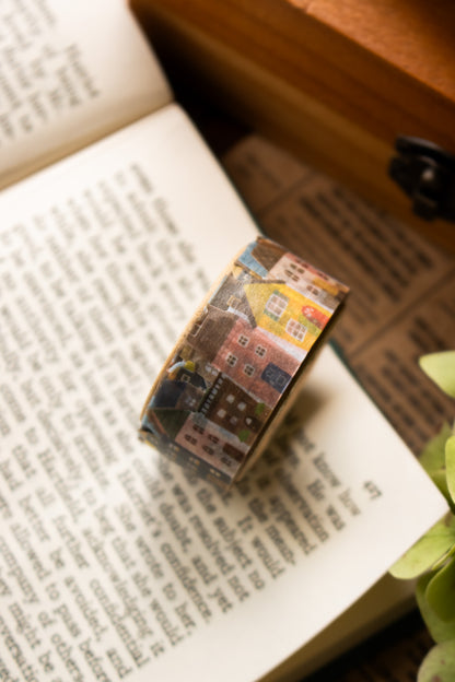 Washi Tape - Die Cut Houses