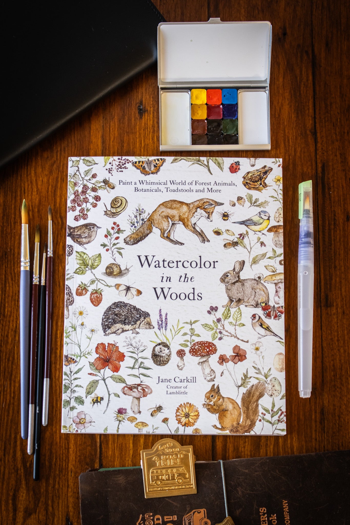 Watercolor in the Woods: Paint a Whimsical...
