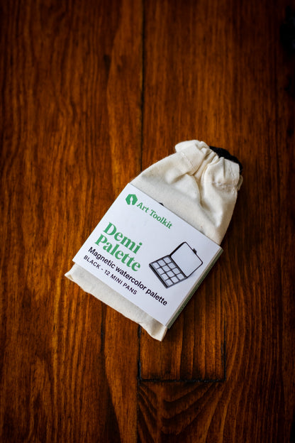Watercolour Palette - Demi Black
