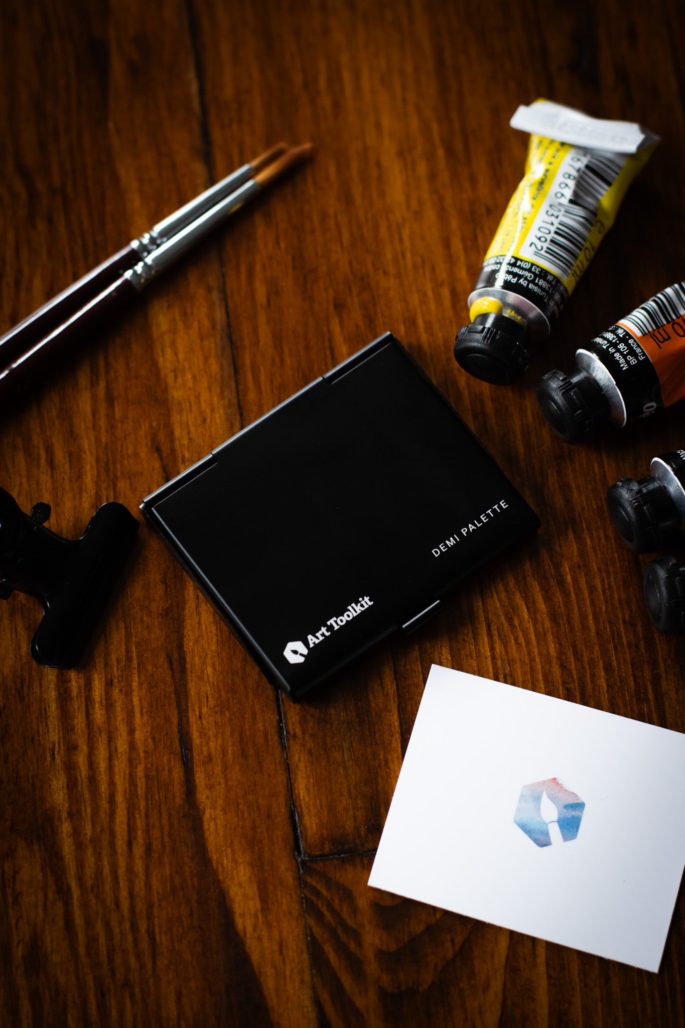 Watercolour Palette - Demi Black