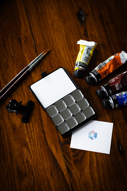 Watercolour Palette - Demi Black