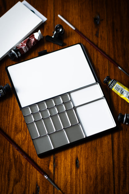 Watercolour Palette - Folio Black