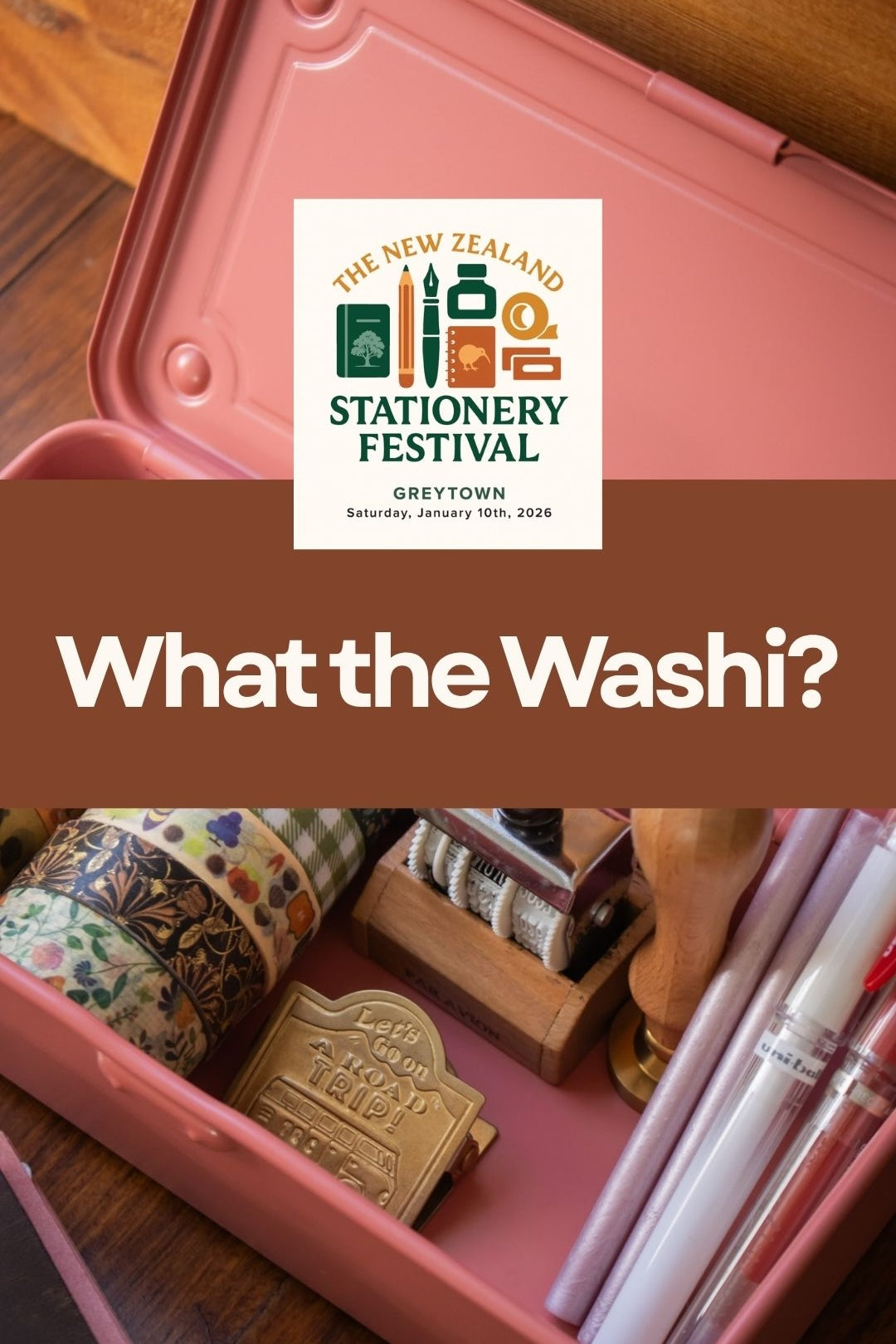 EVENT: What the Washi? Introduction to the Creative Uses for Washi Tape