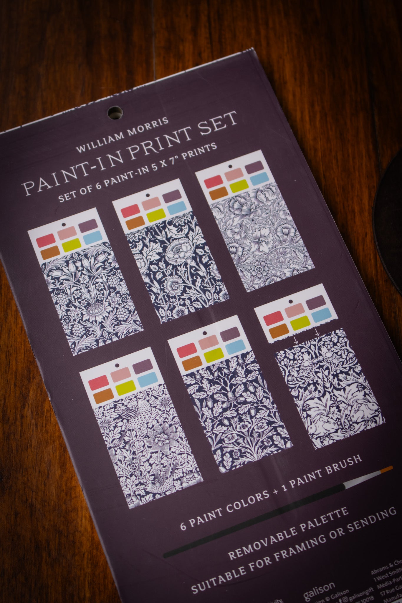 William Morris Paint-n-Print Set