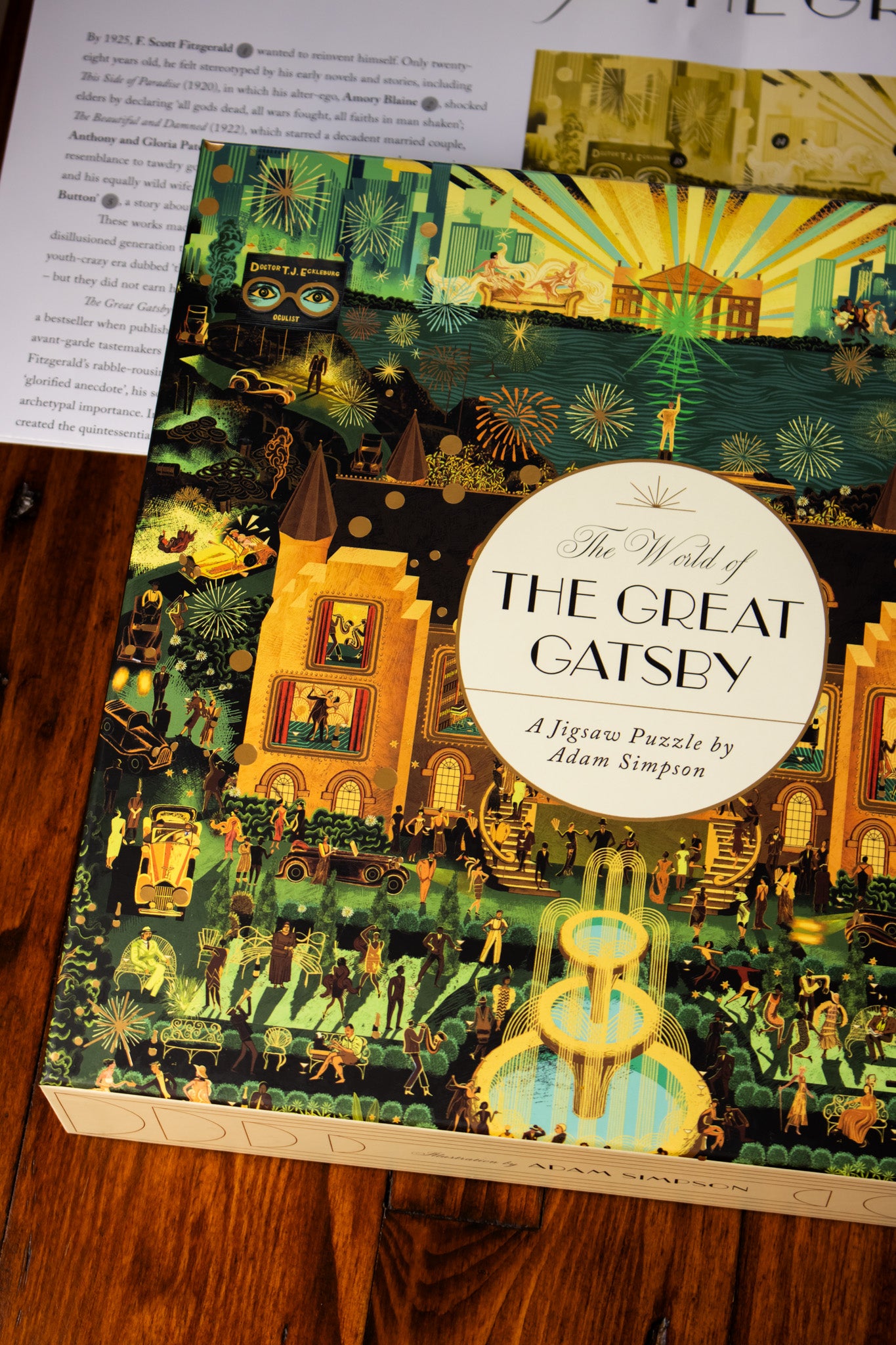 World of The Great Gatsby: Jigsaw