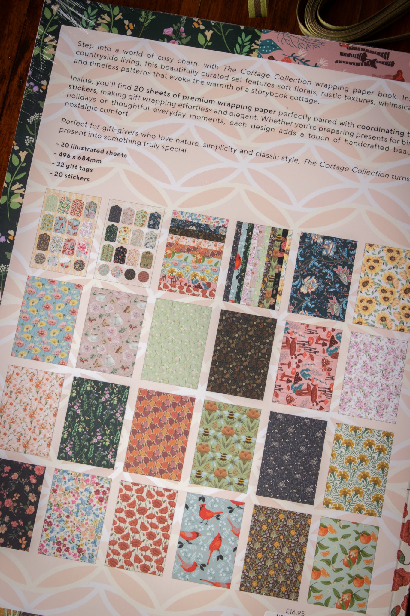 Wrapping Paper Paper Paper Cottage Collection