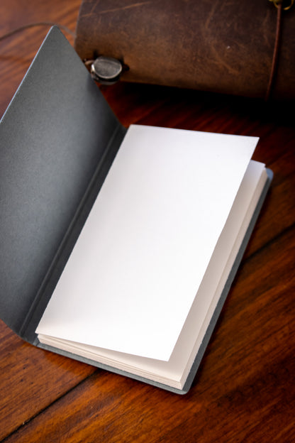 Accordion Memo Book - Blank Ash