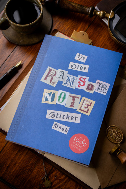 Ye Olde Ransom Note Sticker Book