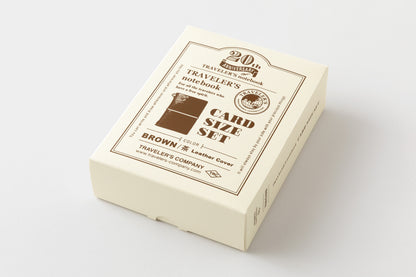 TRAVELER’S Notebook Card Size - Brown