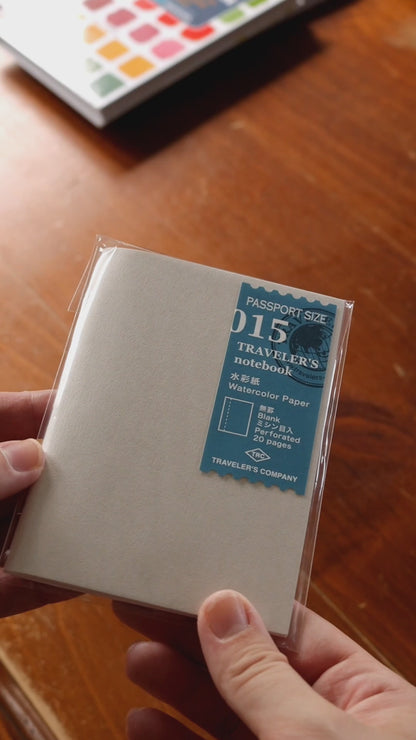 015 TRAVELER'S Watercolour Refill (Passport)