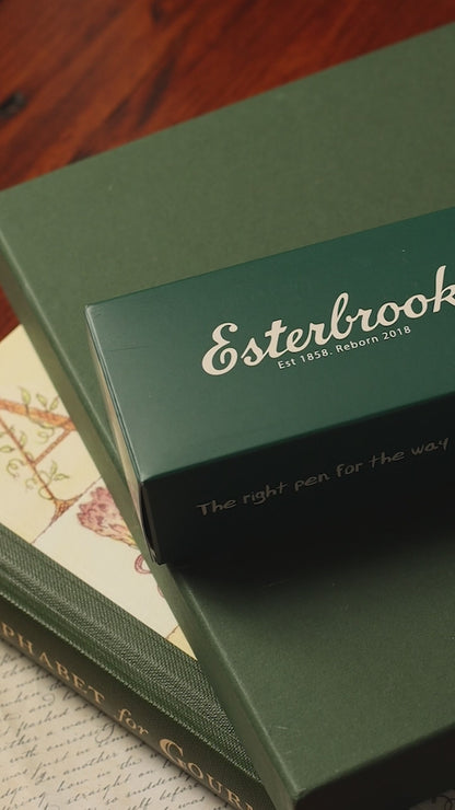 Estie Evergreen - Gold Trim