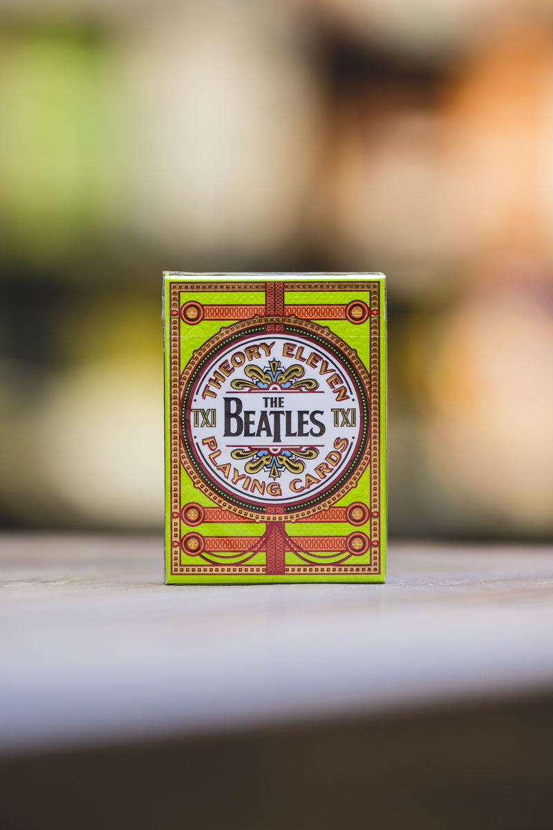 Beatles Playing Cards - Green