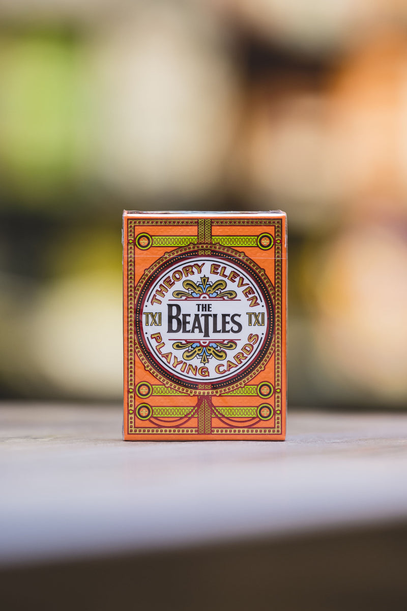Beatles Playing Cards - Orange