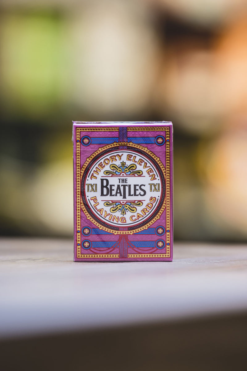 Beatles Playing Cards - Pink