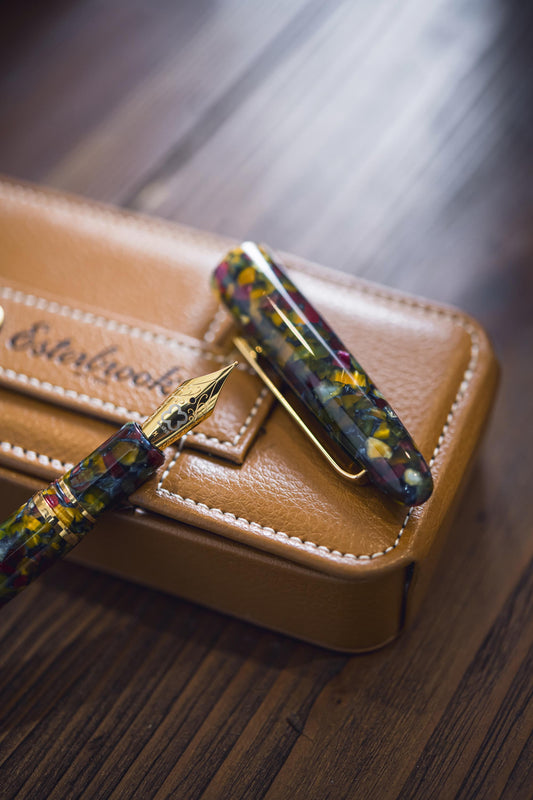 Estie Botanical - Gold Trim