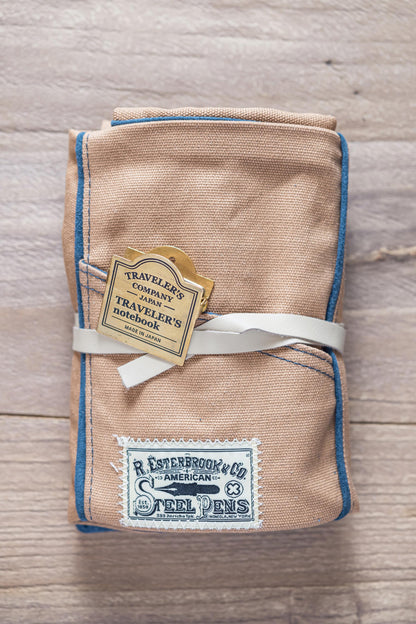 Pen Roll - British Tan