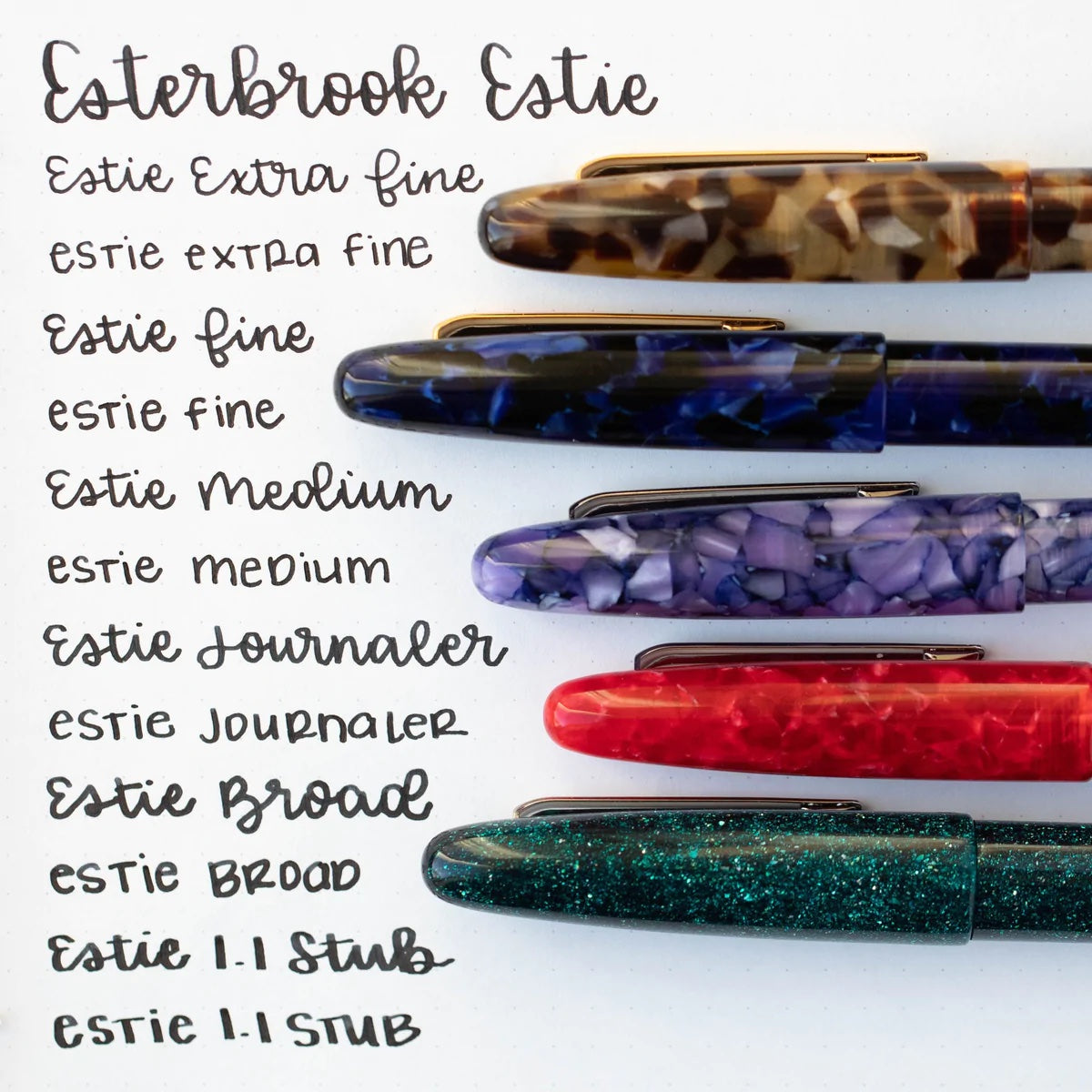 Estie Fountain Pen Nibs