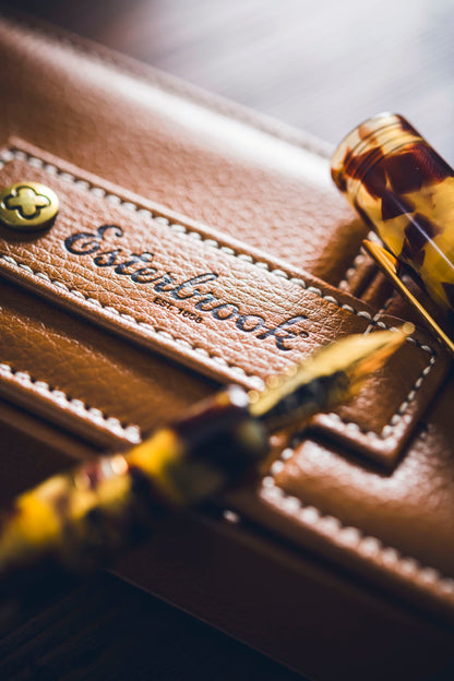 Estie Tortoise - Gold Trim