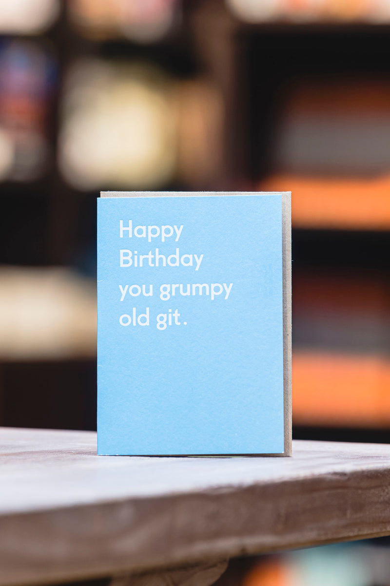 Grumpy Old Git Card