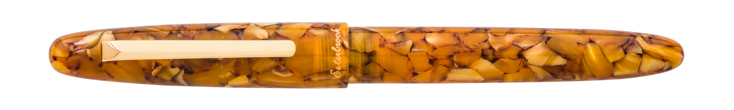 Estie Honeycomb - Gold Trim