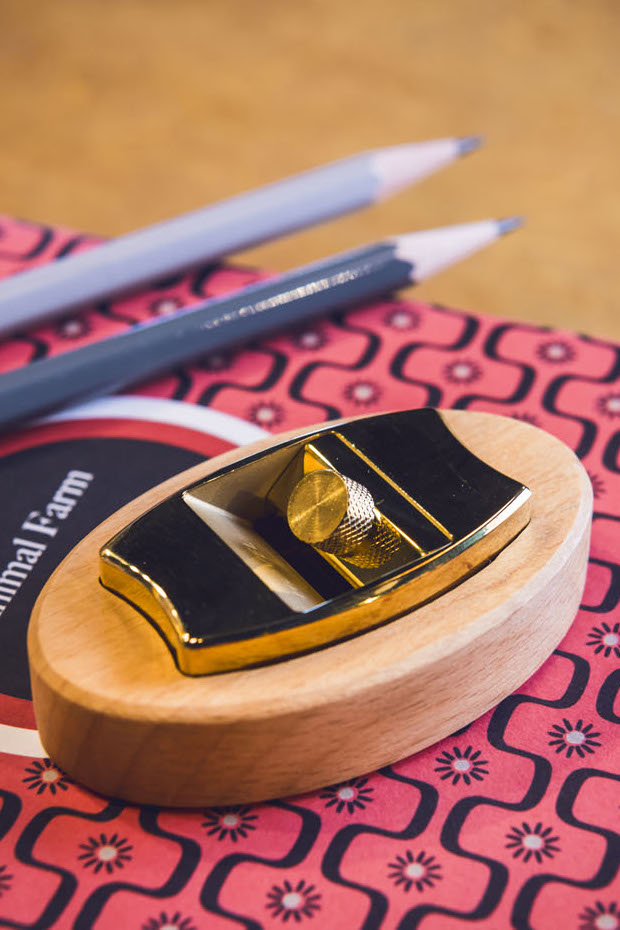 Hovel Brass Pencil Plane