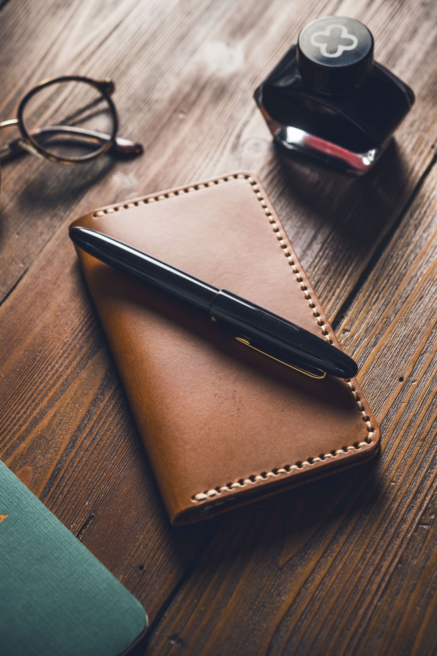 Brown Leather Field Notes Cover