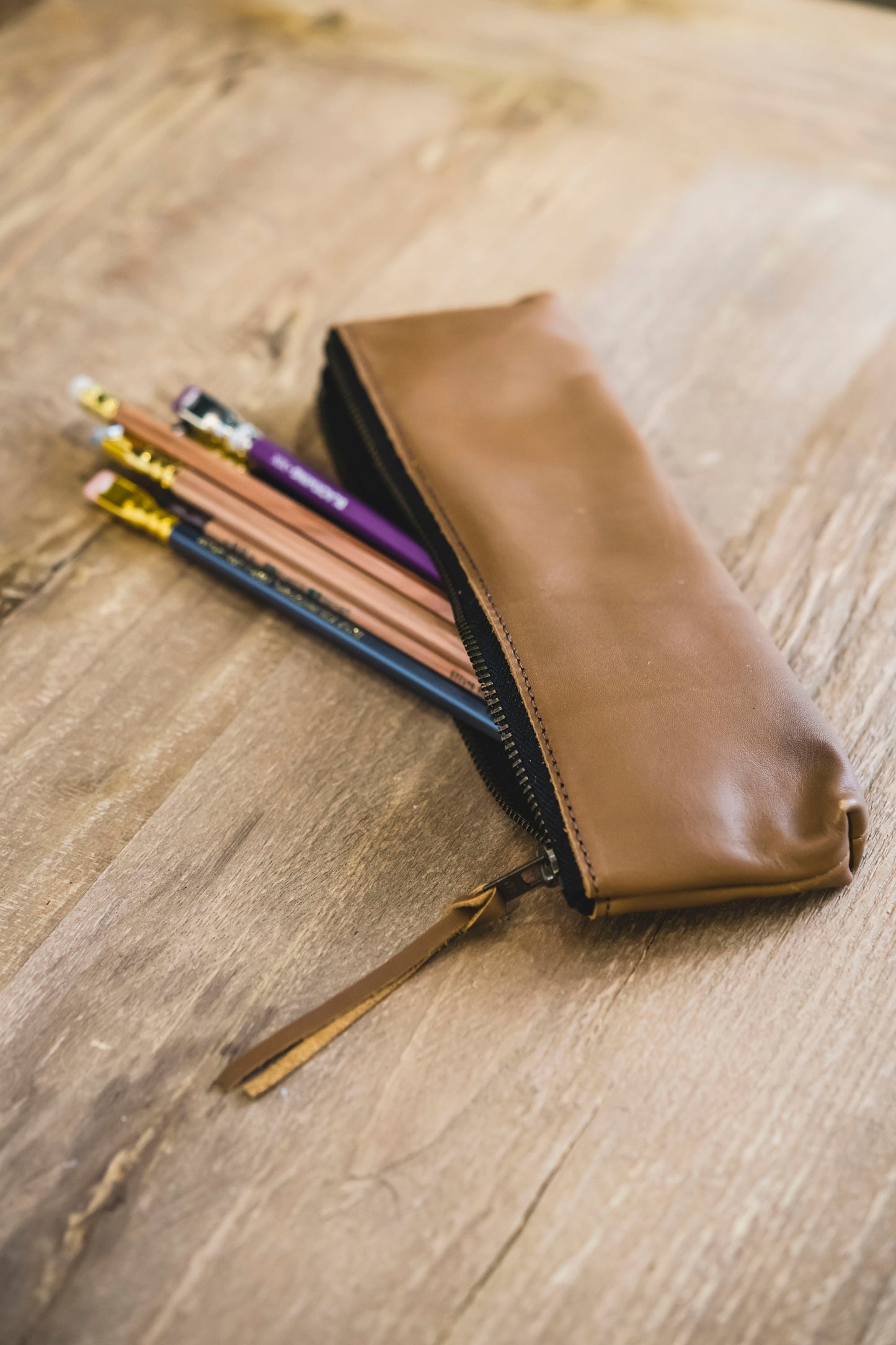 Leather Pencil Case