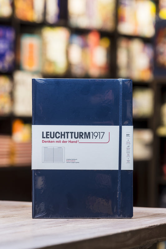 A4 Slim - Navy Ruled