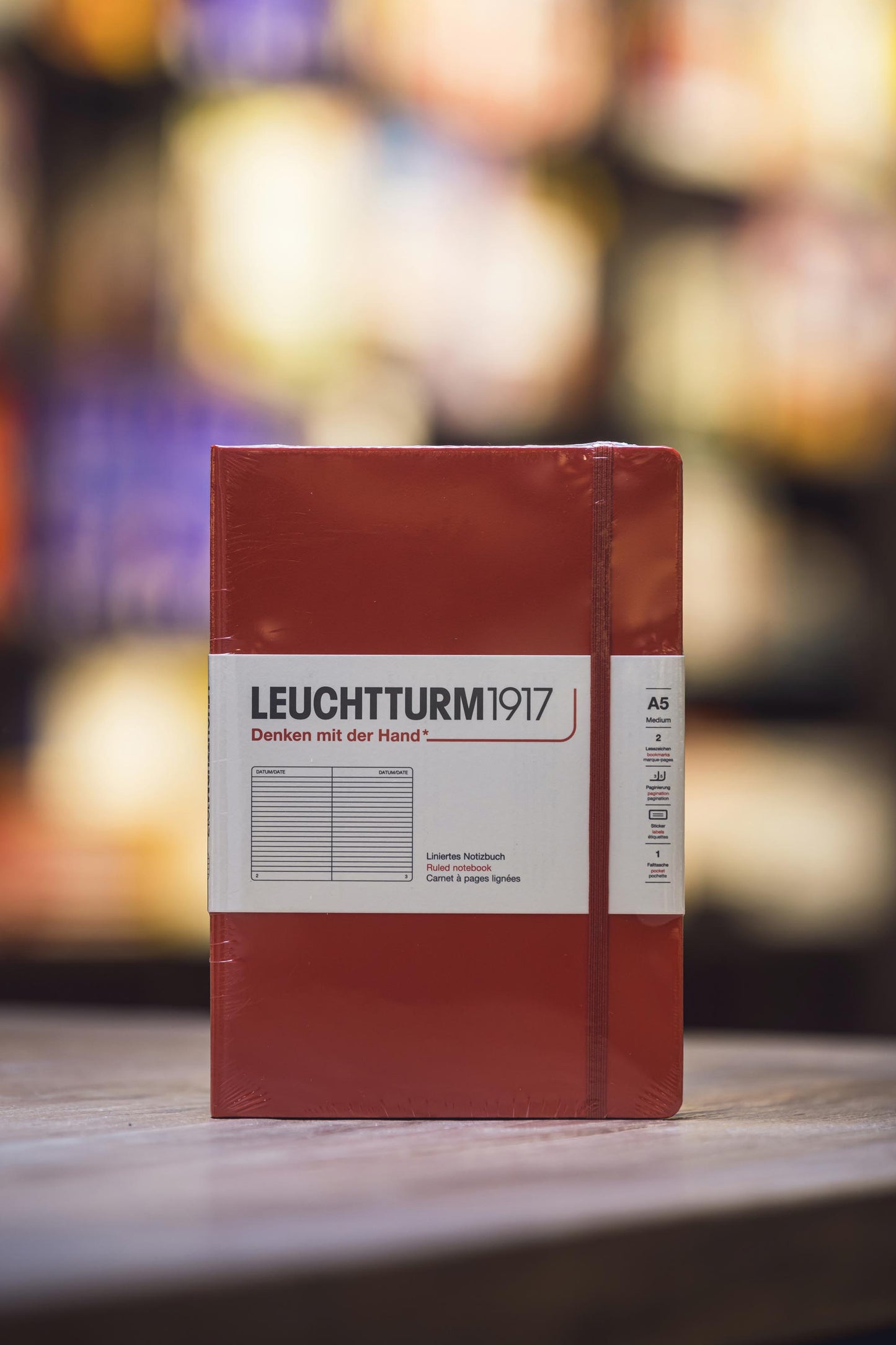 A5 Hard - Fox Red Ruled