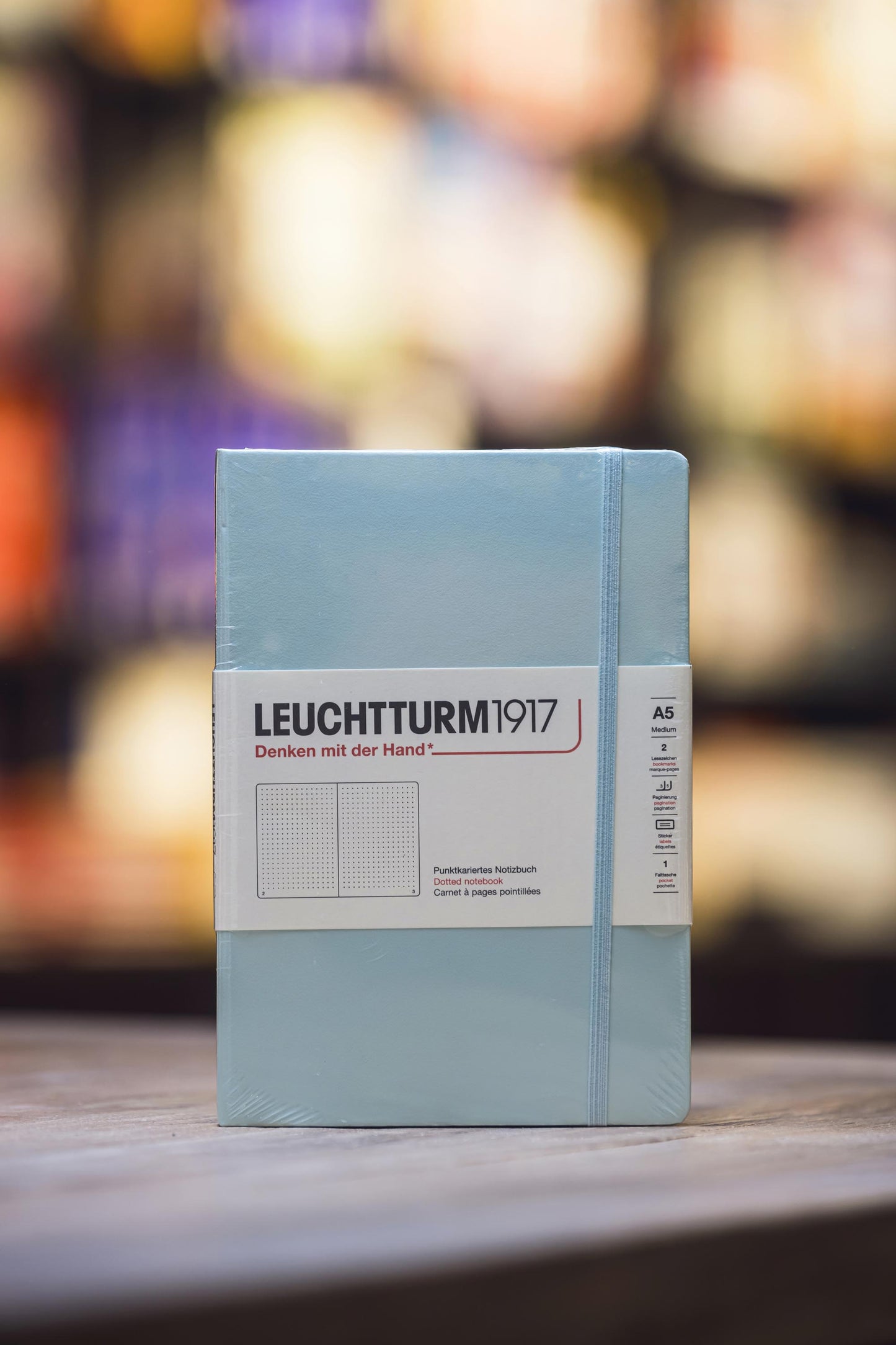 A5 Hard - Mint Green Dotted