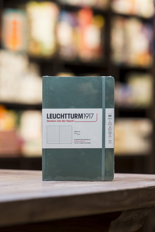 A5 Softcover - Olive Dotted