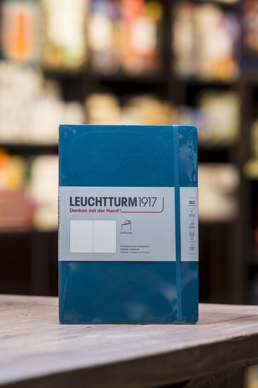 B5 Softcover - Pacific Green Dotted