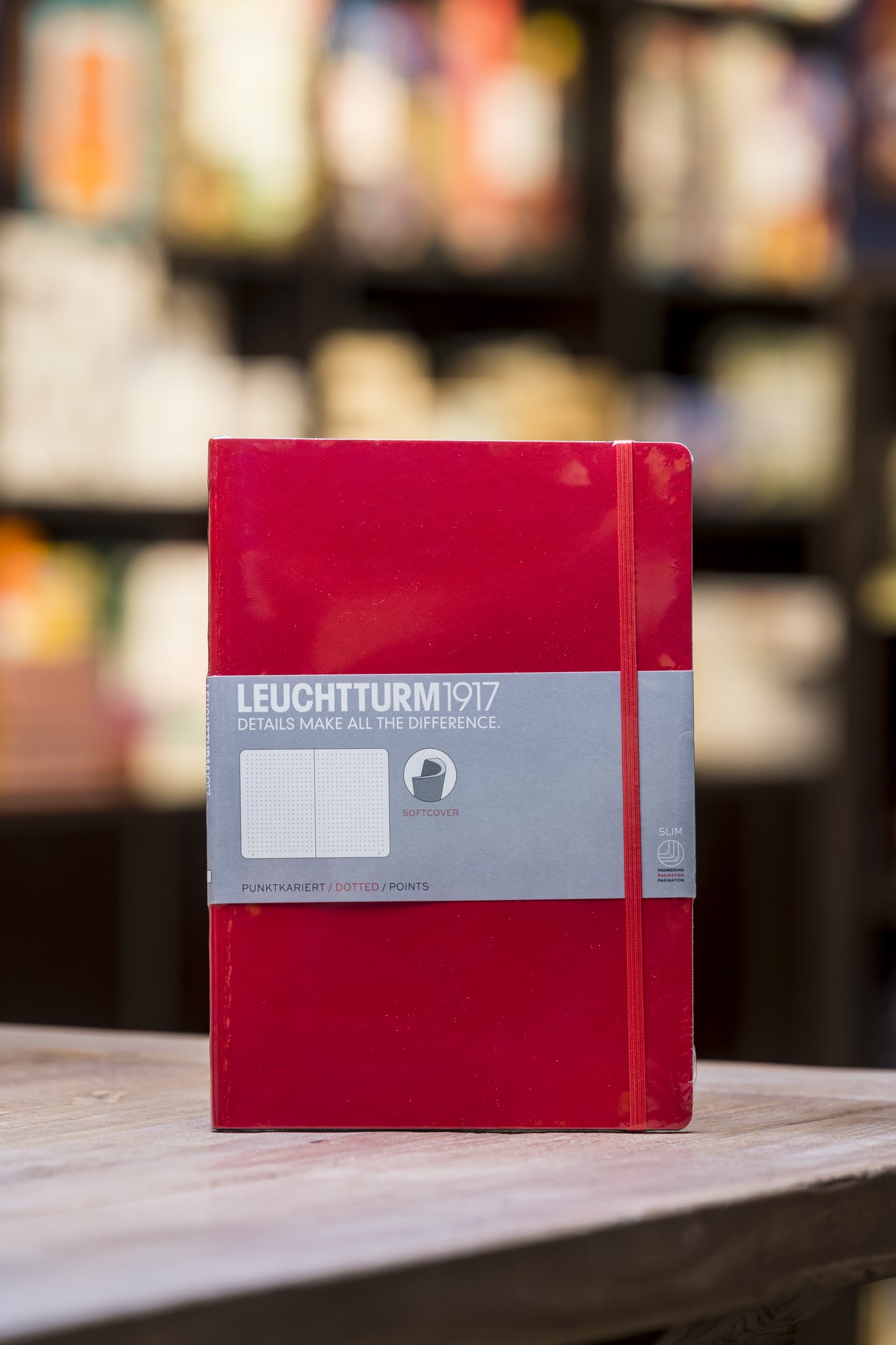 B5 Softcover - Red Dotted