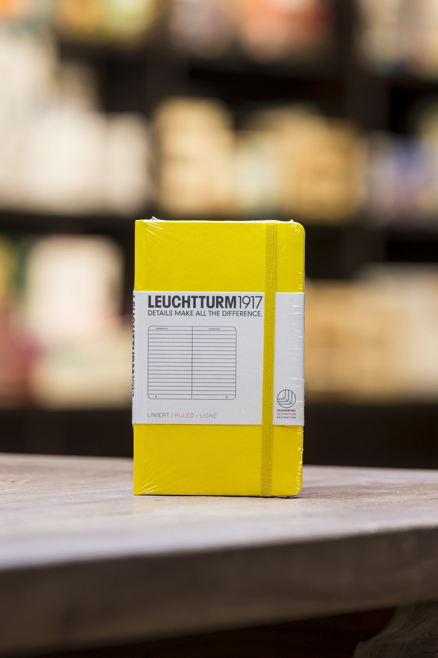 A6 Pocket - Lemon Ruled